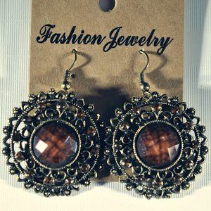 Bohemian vintage style earrings